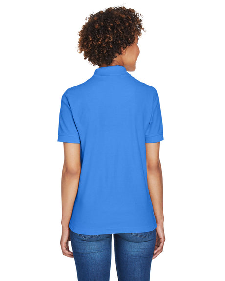 UltraClub Ladies' Whisper Piqué Polo Womens Apparel Shirts & Tops
