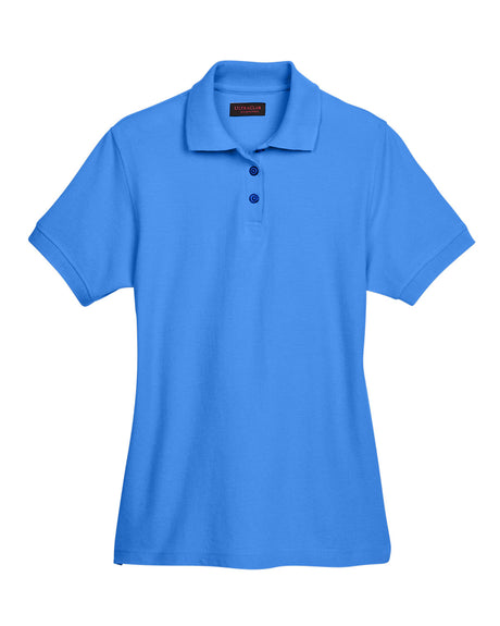 UltraClub Ladies' Whisper Piqué Polo Womens Apparel Shirts & Tops