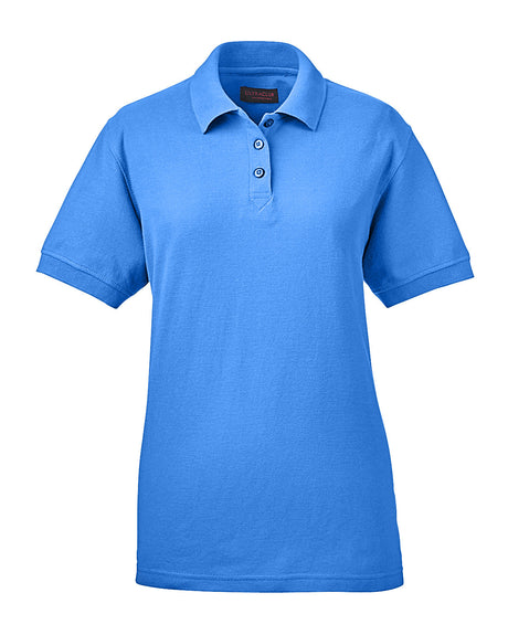UltraClub Ladies' Whisper Piqué Polo Womens Apparel Shirts & Tops