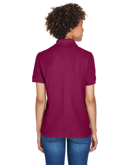 UltraClub Ladies' Whisper Piqué Polo Womens Apparel Shirts & Tops