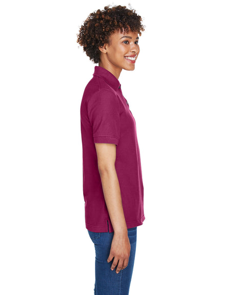 UltraClub Ladies' Whisper Piqué Polo Womens Apparel Shirts & Tops