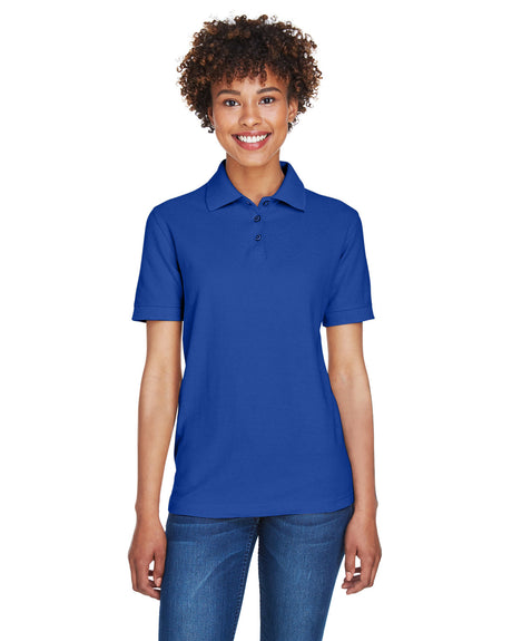 UltraClub Ladies' Whisper Piqué Polo Womens Apparel Shirts & Tops