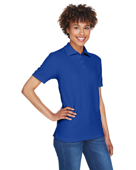 UltraClub Ladies' Whisper Piqué Polo Womens Apparel Shirts & Tops