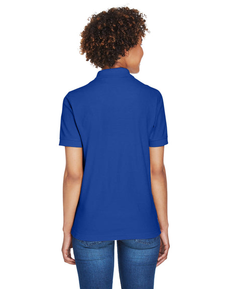 UltraClub Ladies' Whisper Piqué Polo Womens Apparel Shirts & Tops