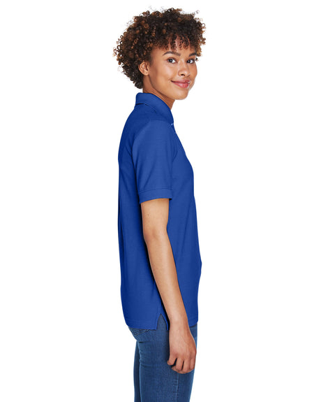 UltraClub Ladies' Whisper Piqué Polo Womens Apparel Shirts & Tops