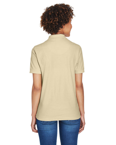 UltraClub Ladies' Whisper Piqué Polo Womens Apparel Shirts & Tops