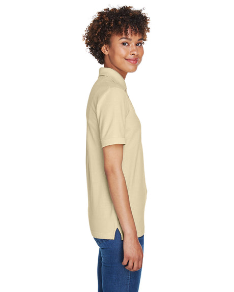 UltraClub Ladies' Whisper Piqué Polo Womens Apparel Shirts & Tops