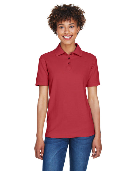 UltraClub Ladies' Whisper Piqué Polo Womens Apparel Shirts & Tops