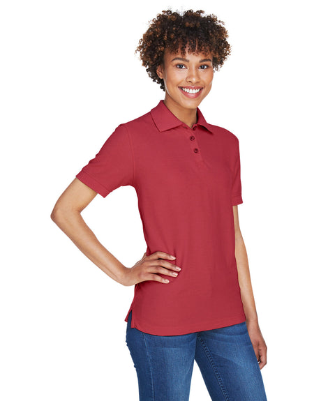 UltraClub Ladies' Whisper Piqué Polo Womens Apparel Shirts & Tops