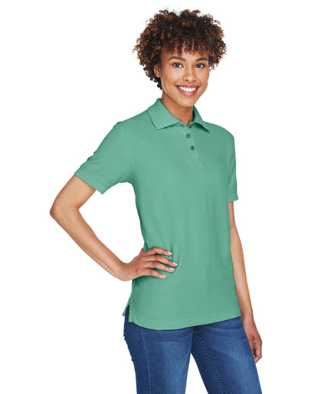 UltraClub Ladies' Whisper Piqué Polo Womens Apparel Shirts & Tops