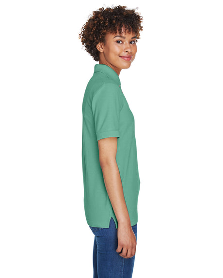 UltraClub Ladies' Whisper Piqué Polo Womens Apparel Shirts & Tops
