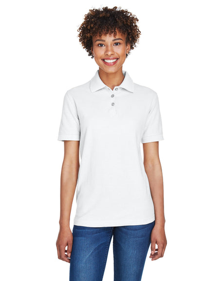 UltraClub Ladies' Whisper Piqué Polo Womens Apparel Shirts & Tops