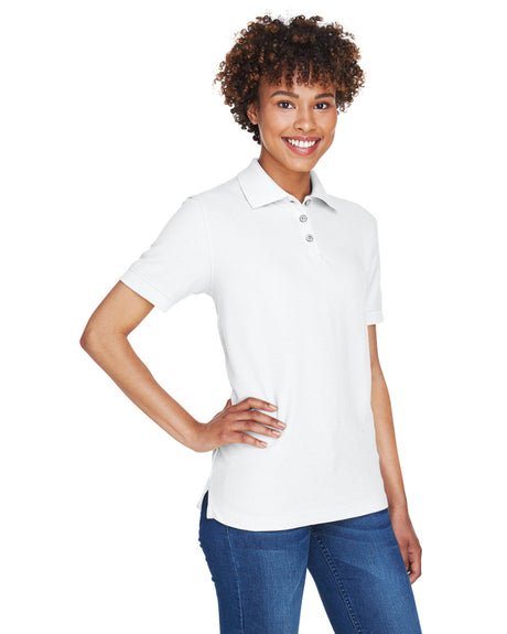 UltraClub Ladies' Whisper Piqué Polo Womens Apparel Shirts & Tops