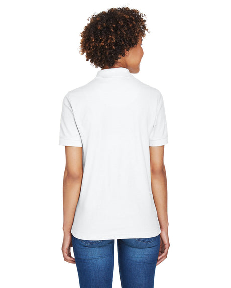 UltraClub Ladies' Whisper Piqué Polo Womens Apparel Shirts & Tops