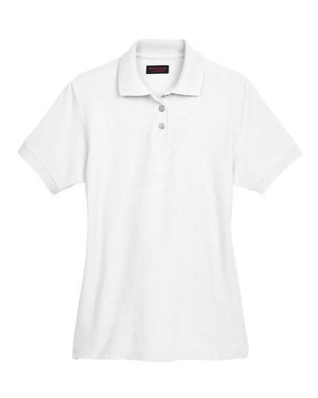 UltraClub Ladies' Whisper Piqué Polo Womens Apparel Shirts & Tops