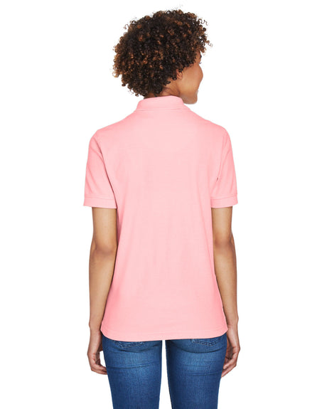 UltraClub Ladies' Whisper Piqué Polo Womens Apparel Shirts & Tops