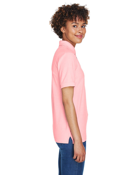 UltraClub Ladies' Whisper Piqué Polo Womens Apparel Shirts & Tops