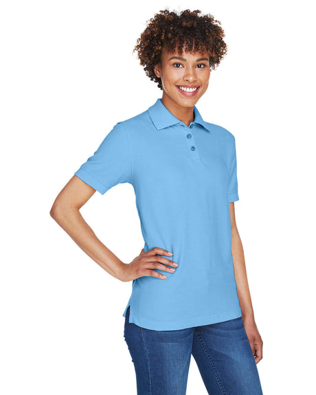 UltraClub Ladies' Whisper Piqué Polo Womens Apparel Shirts & Tops