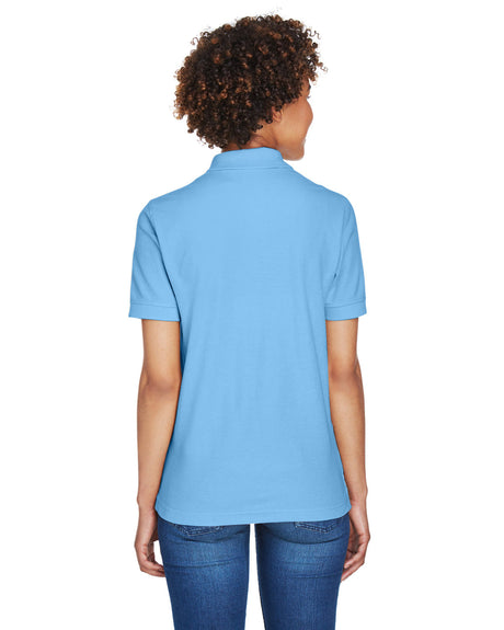 UltraClub Ladies' Whisper Piqué Polo Womens Apparel Shirts & Tops