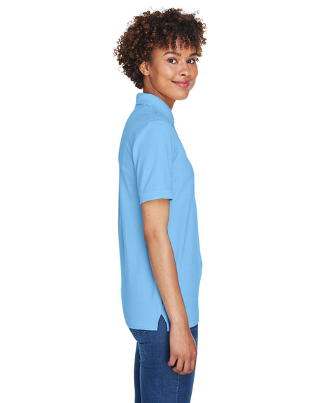 UltraClub Ladies' Whisper Piqué Polo Womens Apparel Shirts & Tops