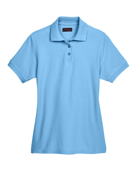 UltraClub Ladies' Whisper Piqué Polo Womens Apparel Shirts & Tops