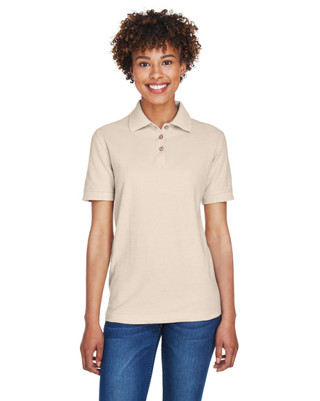 UltraClub Ladies' Whisper Piqué Polo Womens Apparel Shirts & Tops