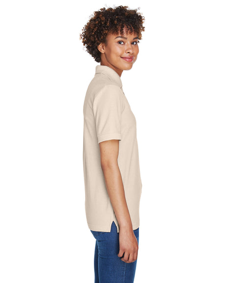UltraClub Ladies' Whisper Piqué Polo Womens Apparel Shirts & Tops