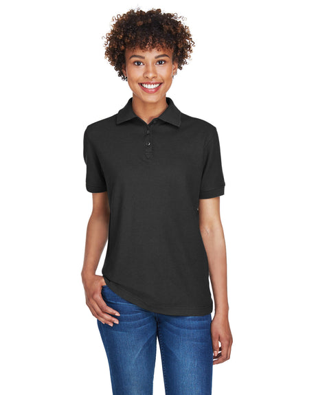 UltraClub Ladies' Whisper Piqué Polo Womens Apparel Shirts & Tops
