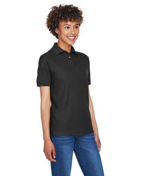 UltraClub Ladies' Whisper Piqué Polo Womens Apparel Shirts & Tops