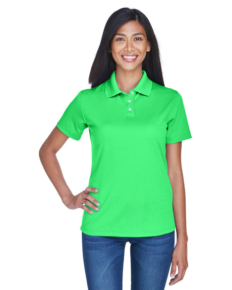 UltraClub Ladies' Cool & Dry Stain-Release Performance Polo Womens Apparel Shirts & Tops
