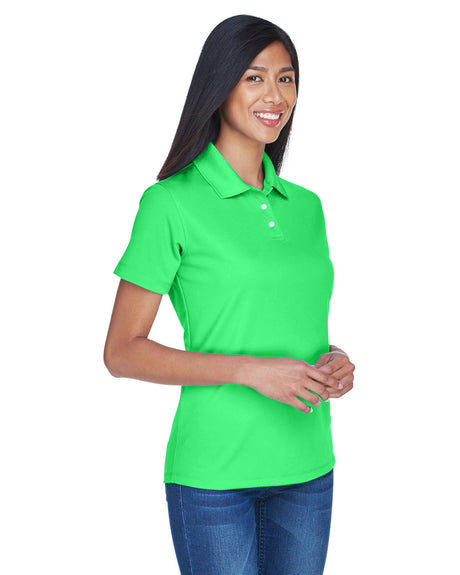 UltraClub Ladies' Cool & Dry Stain-Release Performance Polo Womens Apparel Shirts & Tops
