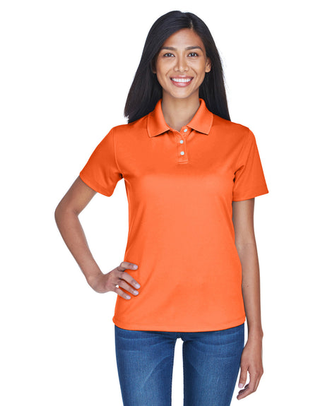 UltraClub Ladies' Cool & Dry Stain-Release Performance Polo Womens Apparel Shirts & Tops