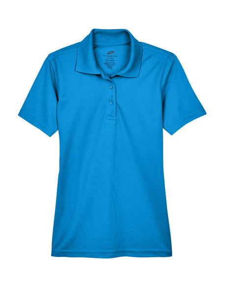 UltraClub Ladies' Cool & Dry Mesh Piqué Polo Womens Apparel Shirts & Tops