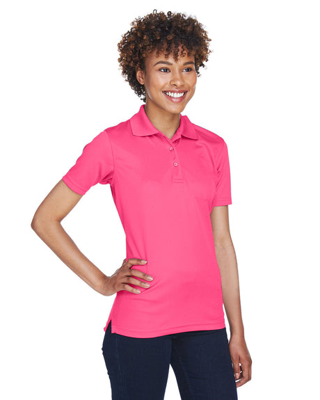 UltraClub Ladies' Cool & Dry Mesh Piqué Polo Womens Apparel Shirts & Tops