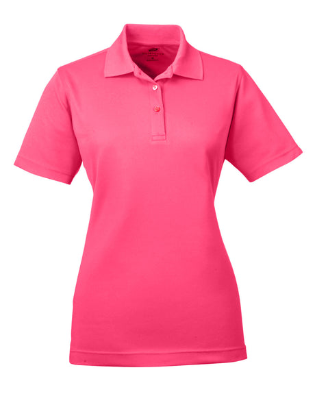 UltraClub Ladies' Cool & Dry Mesh Piqué Polo Womens Apparel Shirts & Tops