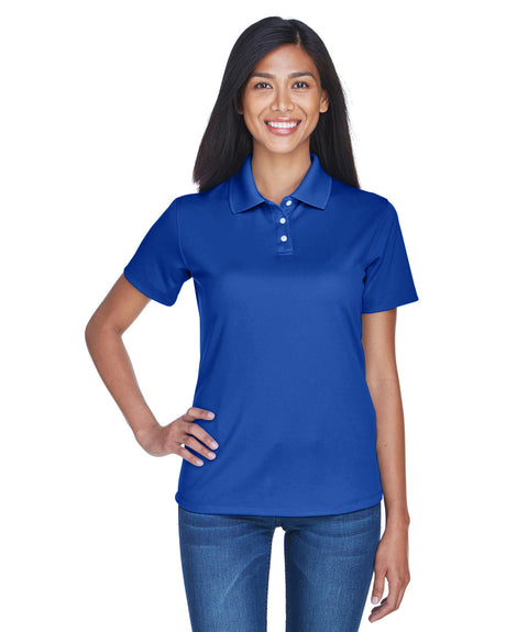 UltraClub Ladies' Cool & Dry Stain-Release Performance Polo Womens Apparel Shirts & Tops