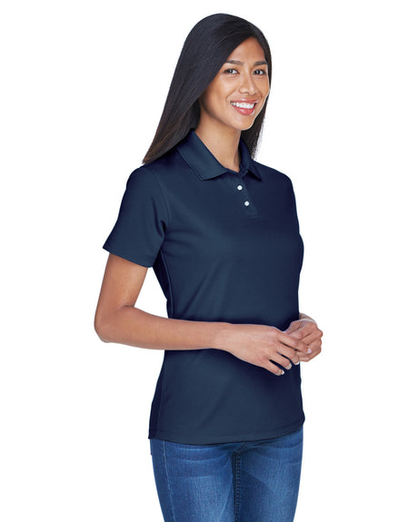 UltraClub Ladies' Cool & Dry Stain-Release Performance Polo Womens Apparel Shirts & Tops