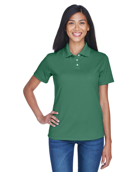 UltraClub Ladies' Cool & Dry Stain-Release Performance Polo Womens Apparel Shirts & Tops