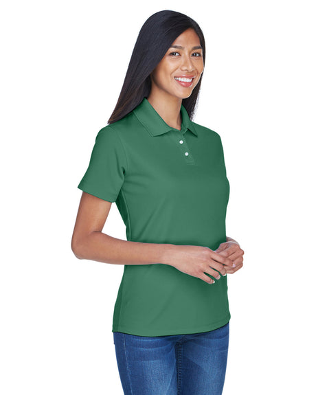 UltraClub Ladies' Cool & Dry Stain-Release Performance Polo Womens Apparel Shirts & Tops