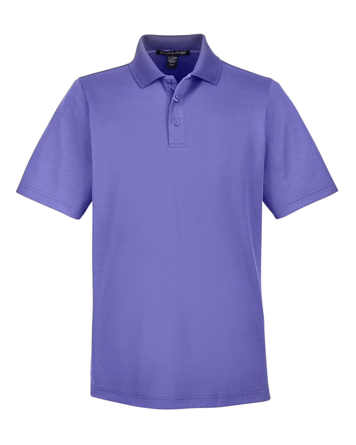 Devon & Jones CrownLux Performance Men's Plaited Polo Mens Apparel Shirts & Tops