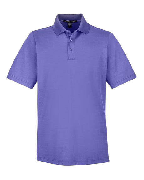 Devon & Jones CrownLux Performance Men's Plaited Polo Mens Apparel Shirts & Tops