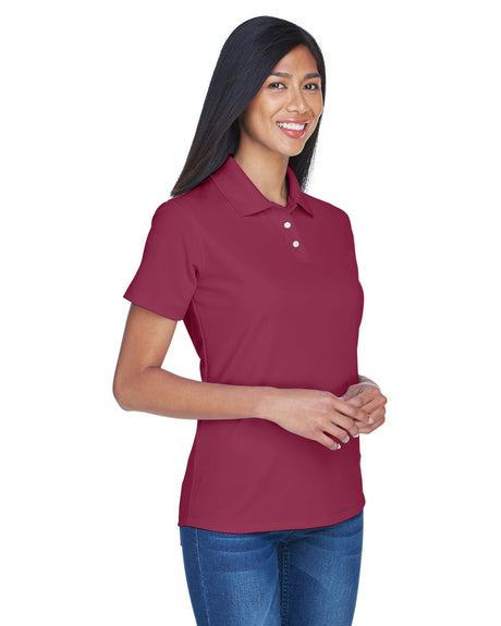 UltraClub Ladies' Cool & Dry Stain-Release Performance Polo Womens Apparel Shirts & Tops