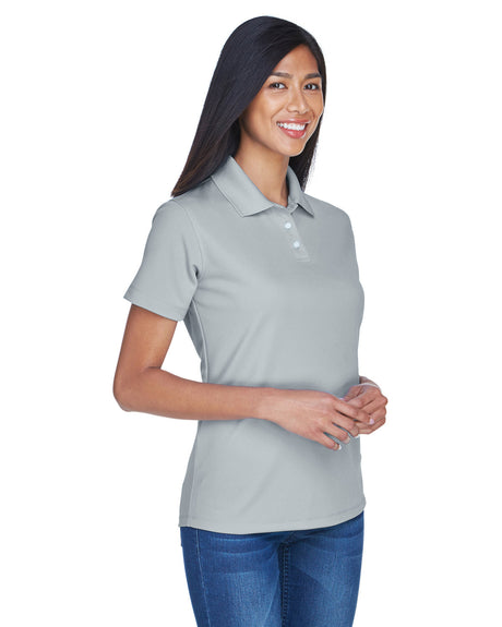 UltraClub Ladies' Cool & Dry Stain-Release Performance Polo Womens Apparel Shirts & Tops
