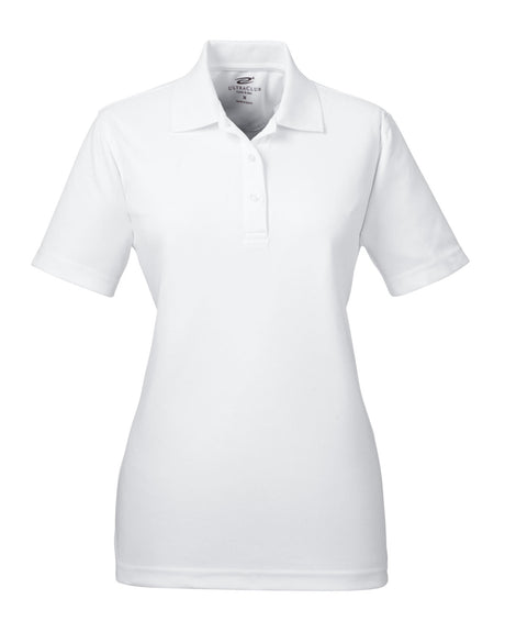 UltraClub Ladies' Cool & Dry Mesh Piqué Polo Womens Apparel Shirts & Tops
