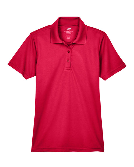 UltraClub Ladies' Cool & Dry Mesh Piqué Polo Womens Apparel Shirts & Tops