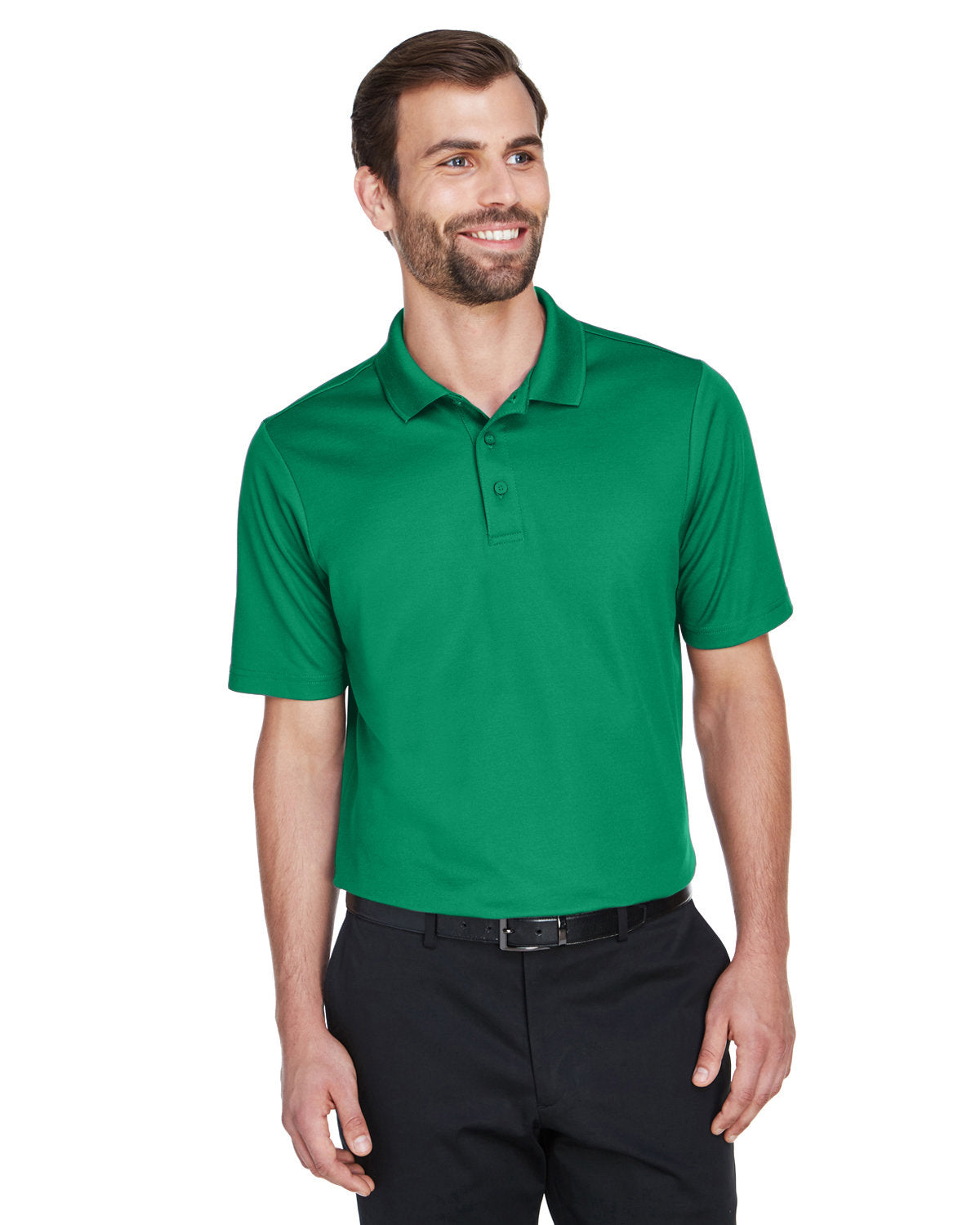 Devon & Jones CrownLux Performance Men's Plaited Polo Mens Apparel Shirts & Tops
