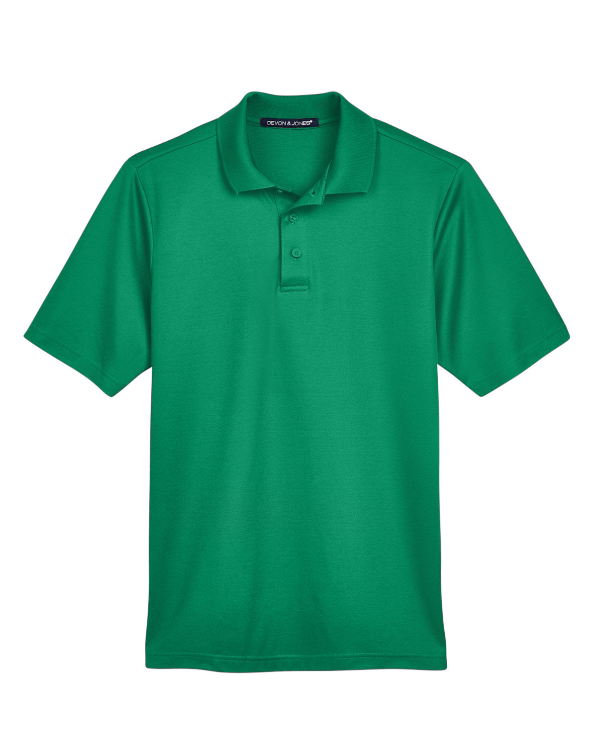 Devon & Jones CrownLux Performance Men's Plaited Polo Mens Apparel Shirts & Tops