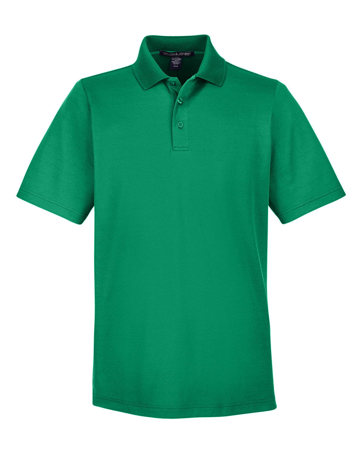 Devon & Jones CrownLux Performance Men's Plaited Polo Mens Apparel Shirts & Tops