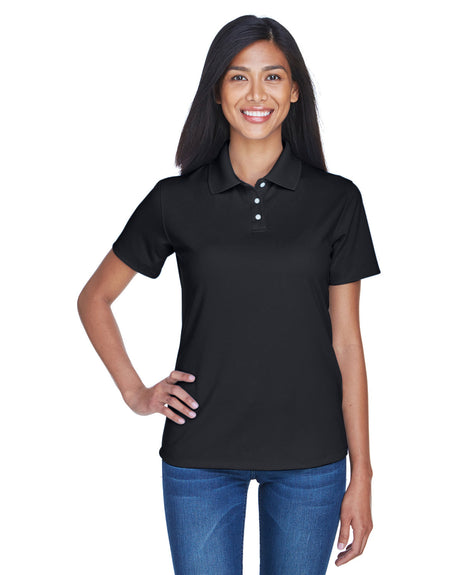 UltraClub Ladies' Cool & Dry Stain-Release Performance Polo Womens Apparel Shirts & Tops