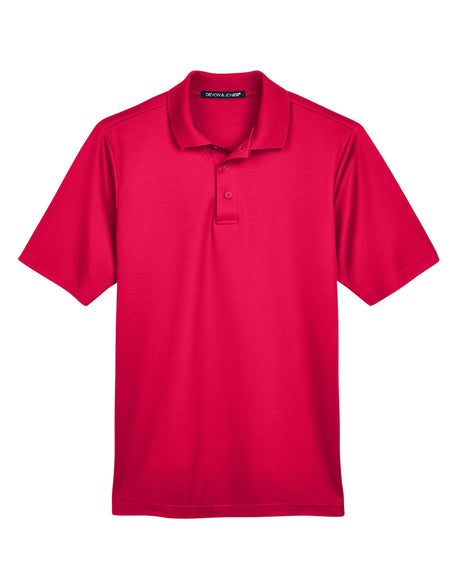 Devon & Jones CrownLux Performance Men's Plaited Polo Mens Apparel Shirts & Tops